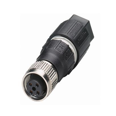 Connector - SACC-M12FS-4QO-0,75-M