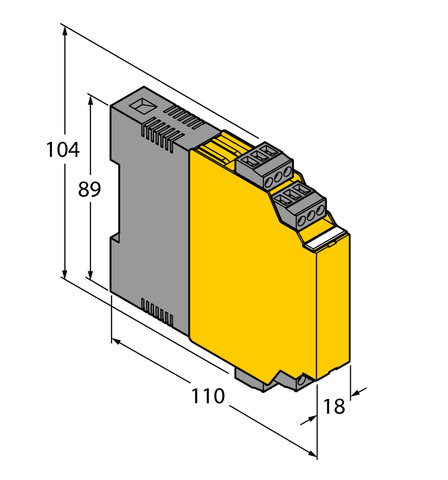 Isolating Switching Amplifier 2NO - IM1-22EX-R