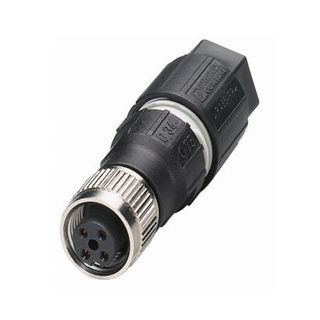 Connector - SACC-M12FS-4QO-0,75-M