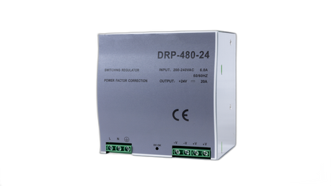 Power Supply 24VDC 20A 480W Din Rail Mount