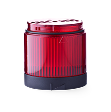 PC7DR Inline LED Rotating Light Module Red