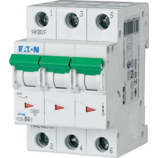 PLS6-C6/3-MW MCB 6KA C Curve 6A 3Pole
