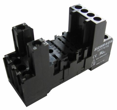 Socket for PT Relays Screw Type Terminal 8 Pin