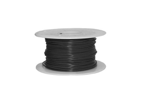 0.75mm² 24/0.20 V90HT Black Building Wire 100m