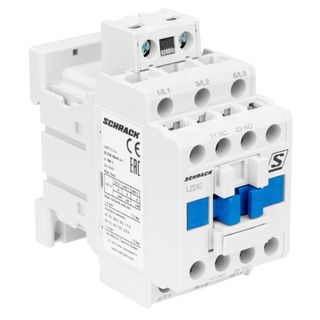 5.5kW Contactor 3 Pole 230VAC 12A 1NO+1NC