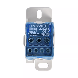 80A Insulated Distribution Block 1x 6-16mm Input