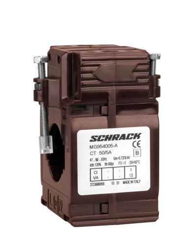 Current Transformer 50/5A 30x10 Class 3