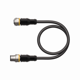 RKC Series 4 Pin M12 Female to Male Cordset 2M