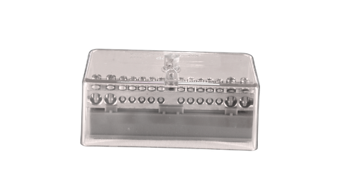 Enclosed Active/Neutral Link 14 Hole Clear Cover