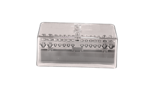 Enclosed Active/Neutral Link 14 Hole Clear Cover