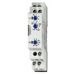 7 Function Time Relay 12-240V AC/DC 1CO