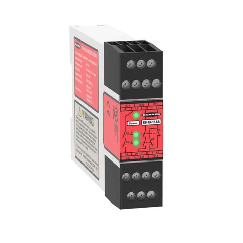 Safety Relay Module for E-Stop/Rope Pull/Interlock