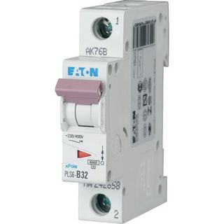 PLS6-B32-MW MCB 6KA B Curve 32A 1 Pole