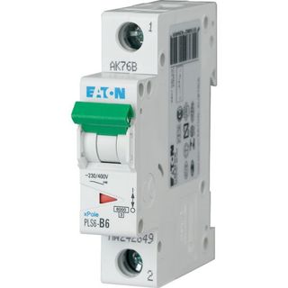 PLS6-B6-MW MCB 6KA B Curve 6A 1 Pole