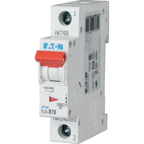 PLS6-B10-MW MCB 6KA B Curve 10A 1 Pole