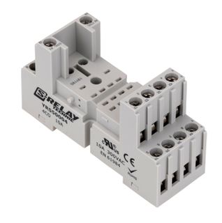 Socket for PT Relays with Screw Type Terminals 14P