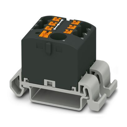 Distribution Block - PTFIX 6/6X2,5-NS35A BK