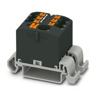Distribution Block - PTFIX 6/6X2,5-NS35A BK
