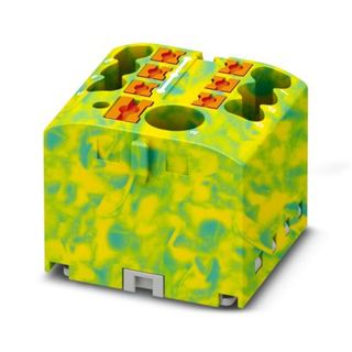 Distribution Block - PTFIX 6/6X2,5 GNYE