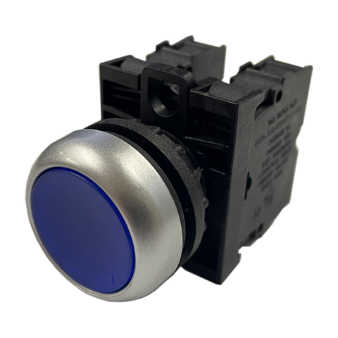 M22 Momentary Blue Push Button Switch