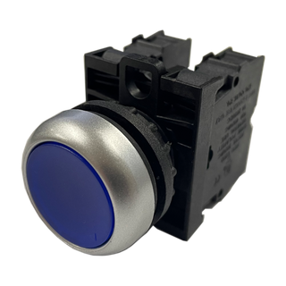 M22 Momentary Blue Push Button Switch