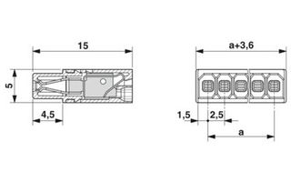 PCB Connector - PTSM 0,5/ 5-P-2,5 WH