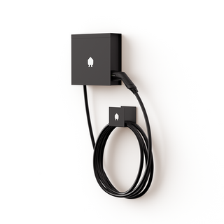 EV Wall Mounted Charger Black up to 22kW- 8m Cable