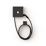 EV Wall Mounted Charger Black up to 22kW- 8m Cable
