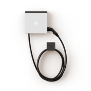 EV Wall Mounted Charger White up to 22kW- 8m Cable