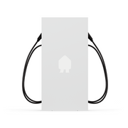 EV Base Mounted Charger White up to 22kW- 5m Cable