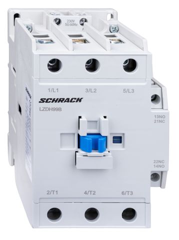 40kW Contactor 3 Pole 230VAC 100A 1NO+1NC