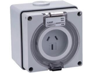 66 Series IP66 3 Pin 15A Socket