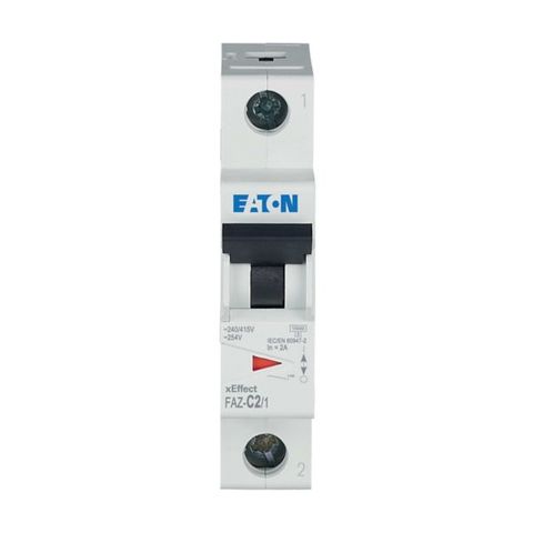MCB 10KA C CURVE 2A 1P - FAZ-C2/1