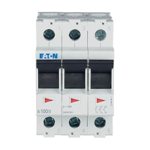 Main Switch Isolator 240V 100A 3 Pole IS-100/3