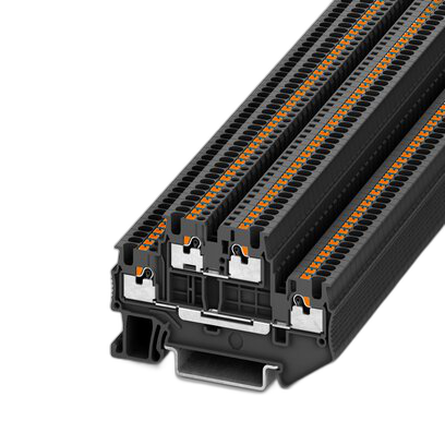 Double-level terminal block - PTTB 1,5/S BU