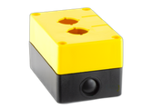 Push Button Control Box 2 Hole Yellow