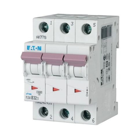 MCB 10KA D CURVE 32A 3P PLSM-D32/3-MW