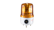 24VAC Amber Rotating Light Buzzer 105mmB 165mmH