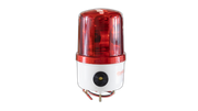 24VDC Red Rotating Light Buzzer 105mmB 165mmH