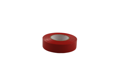 PVC Tape 19mm x 20m Red