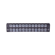 Enclosed Terminal Strip 12 Pole 25A