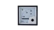 Voltmeter 90 Deg  0-300 Voltage 72x72mmm