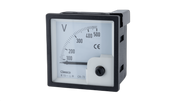 Voltmeter 90 Deg  0-500 Voltage 72x72mmm