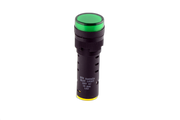 16mm Green 240VAC/DC LED Pilot Light