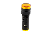 16mm Yellow 12VAC/DC LED Pilot Light