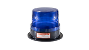 Strobe Light 12VDC 128mmBase Dia 100mmH Blue