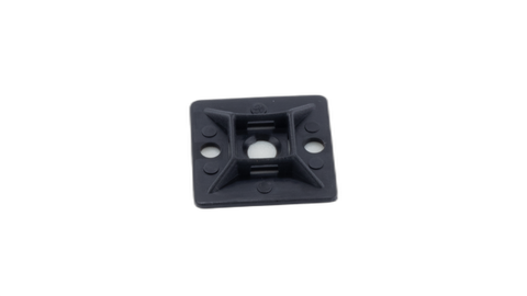 Two Way Adhesive Bases Black 30x30mm 100 Pack