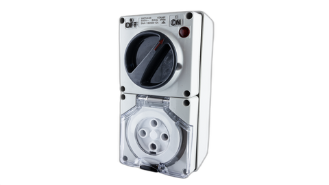 3 phase 32A 4 Pin Switch Socket