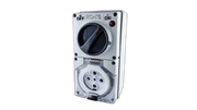 3 phase 50A 5 Pin Switch Socket