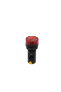 22mm 24VAC/DC 80dB Red Flashing Buzzer Light